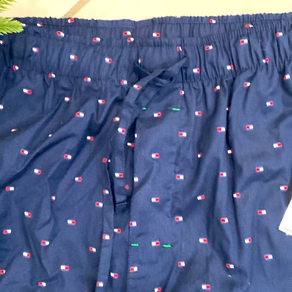 NWT Tommy Hilfiger pajama bottoms dark navy $42 size medium - Picture 6 of 8